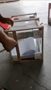 Crystal Clear Glass Fish Tank 5MM Glass- Aquarium for Home Office Aquascaping Decoration