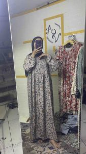 Ceryl midi dress terbaru rayon premium