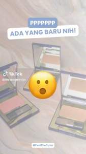 Inez cosmetics blusher persian rose amarant pink inez autumn rose