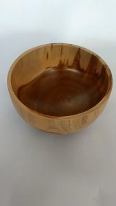 Mangkuk Kayu Jati Diameter 14 cm Kwalitas Premium