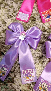 Huntrix ribbon clip Rumi Mira Zoey Kuromi barbie unicorn
