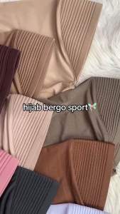 Bergo SPOR Size S PED TEBA: Kerudung Sekolah yang Modern & Nyaman