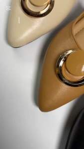 Futto.chic sepatu flat mules wanita cantik slip-on felisya S04