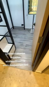 Loft bed customize singapore