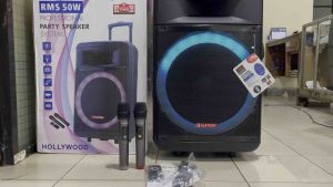 Asatron Professional Party Speaker Type HOLLYWOOD 15 Speaker Trolley 15 Inch