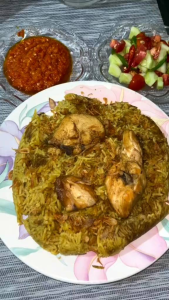 Beras basmati 1kg dengan bumbu kebuli untuk nasi kebuli dan biryani