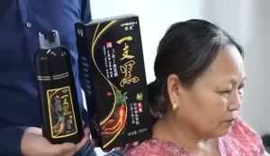MEIDU SHAMPOO COLOURING penghilang uban pewarna rambut penghitam rambut