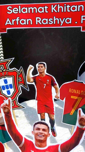 Topper kue Ronaldo portugal custom nama Aksesori Kue Unisex Topper Kue Untuk Anak - Lazada