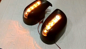 COVER SPION LIVINA 2007-2018 HITAM DOFF SEIN LED