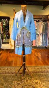 Cardigan Viscos by Dian Pelangi LIMITED EDITION Outer Cardi Bolero Vest Coat Blazer Jaket Casual Formal Kerja Kantor Pesta Pernikahan Kondangan Wanita Hijaber Cantik Anggun Modis Modern Simple Elegan Mewah Model Korea Terbaru Motif Jumputan Sasirangan