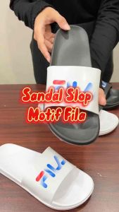 Juragan Selop Sandal Slop Pria / Sandal Slop Wanita FilaRainbow Series 36-44