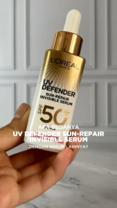 Loreal Paris UV Serum Sunscreen SPF 50+ PA++++ - UV Defender Sun-Repair Inviseble Serum