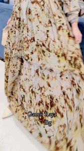 Gamis Raya Twill BG Collection Motif Tritis