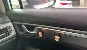 Gantungan Mobil Serba Guna Beruang Lucu Kait Dekorasi Interior Mobil 1 Set (5pcs)