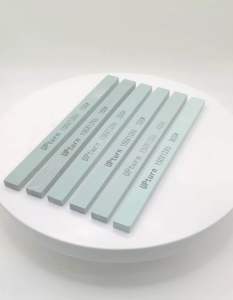 หินน้ำมัน สีเขียว ขนาด 150x12x6 หินขัดแม่พิมพ์ตกแต่งชิ้นงาน