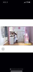 Pre-order childrens theme bunk bed with storage childrens bed boy girl solid wood single bed push and pull bed childrens room