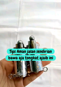 Tongkat Sakti Sungokong: Mainan Tongkat Sulap Ajaib Bahan Metal Silver