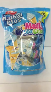 ขนม เออโก้ แมลโลว์ไอศกรีม แจม ฟิลด์ 1ถุงใหญ่มี12ซอง