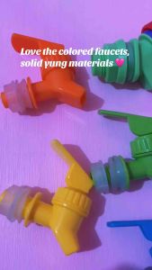 1pc Colored Gripo Container Faucet Pull Up Rotary Durable Matibay Makapal Original in Various Colors for Kitchenware & Tableware Drinkware Water Filter Jugs & Accessories