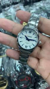 US SUBMARINE นาฬิหญิงการะบบควอทซ์ แสดงวัน/วันที่ กันน้ำ100%พร้อมกล่อง