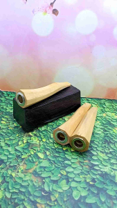 sedotan once pipa kayu kemuning gading model S minimalis B292