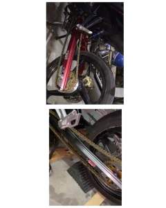 YAMAHA Y15ZR Y16ZR SWING ARM KINGDRAG DRAGSTER R ALLOY  66CM (std+ 2 inches )