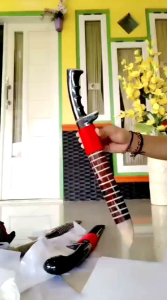 golok fullkayu sonokeling gagang tanduk super