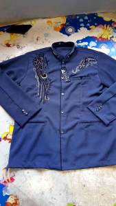 (( GALERY JASKO )) JAS KOKO/JASKO/JASCO/BAJU KOKO/BUSANA MUSLIM PRIA LENGAN PANJANG TERBARU 2025 WARNA ABU SMA/ABU TUA/ABU MUDA/ABU SILVER/ABU-ABU LIS HITAM BORDIR TERLARIS COD BAYAR DITEMPAT