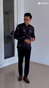 Kemeja Batik Pria Dewasa Lengan Panjang Bahan Premium Motif Terbaru