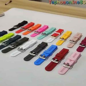 Dây Silicon Cho Đồng Hồ Garmin Forerunner 935 945 955 965 745 Fenix 5 6 Size(122mm x 22mm 93mm x 22mm)