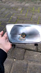 Mika lampu depan honda NSR R polos tanpa garis BENING tebal