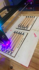 PERSONALIZED Bamboo Ballpen Wood Souvenir (Laser Engraved) Custom name / Gift Idea