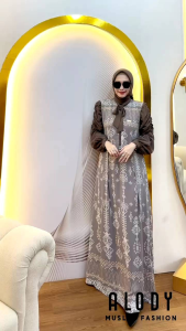 DRESS GAMIS MODE YOLANDA VOL 3 TERBARU BY ALODY