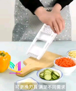 Multifunctional Slicer Fruits Vegetable Grater Stainless Steel Blade Garlic Grinder Potato