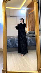 NEW MELATI DRESS HIJAB TERLARIS DRESS VIRAL GAMIS SET HIJAB KEKINIAN