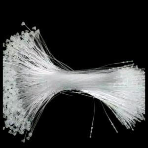 1000 Pcs LOCK PINS 5\" INCH HITAM/PUTIH LOOP PINS TALI HANG TAG 5\" INCH HITAM/PUTIH