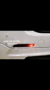 Toyota Vellfire Alphard Camry Innova Harrier Wish Dynamic Led Rear Bumper Reflector With Signal Running ( V2 / V3 )