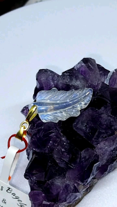 Natural Moonstone Pendant S925 clasp Pendant Only