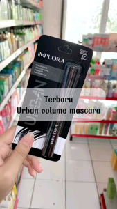 Implora Urban Mascara - Mascara Hitam Volume Tinggi - Maskara