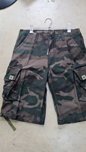 กางเกง4ส่วนลายพราง*รุ้นเนื้อผ้าหนา สีไม่ตก งานส่งนอก