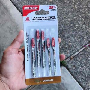 Diablo 3-1/4 in. Laminate Cutting Jigsaw Blade Set (5-Pack)