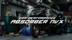 OZR ABSORBER GAS NVX155 MONO SPRING ABSORBER NVX V1 V2 GAS ABSORBER ADJUSTABLE