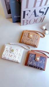 Jimshoney dompet wanita rica Wallet free box free tali pendek
