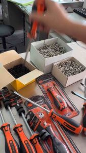 PUMPKIN ไขควง หัวทะลุ 6 6.5 นิ้ว XTREME 17156-7 ไขควง ตอกได้ ปากแบน แฉก ด้ามทะลุ Impact Screwdriver Phillips Slotted