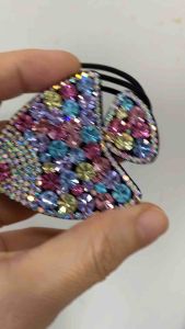 Bling Bling Big Colorful Big Fish Hair Tie 6X5CM HR002