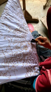 sarung batik tulis lasem 2 warna murah
