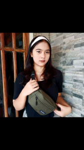 Diaflow waistbag blessing/tas pinggang pria dan wanita/tas keren