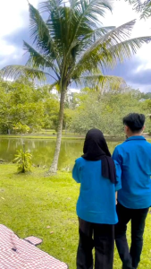 Hamka Couple Top - Set Couple Blouse dan Kemeja Pria Korean Style