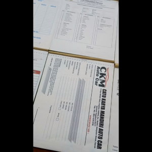 Nota Custom 1/2 3 Ply (25 Set 75 Lembar) / Nota Nama Toko Sendiri / Nota Pembayaran / Invoice / Nota Tagihan / Nota Bengkel Y&HYudhagrafika