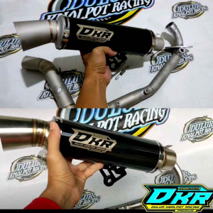 Original silincer Knalpot Samlong DKR - Dulur Knalpot Racing inlet 38 & 50 mm